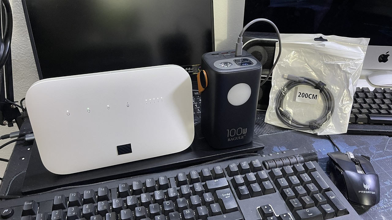 Кабель питания STARLINK MINI USB-C &mdash; DC 20V-100w, протестирован на роутере Huawei 4G+ B612s-25D.