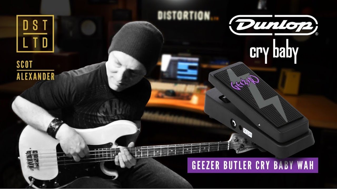 Dunlop GZR95 Geezer Butler Cry Baby Wah