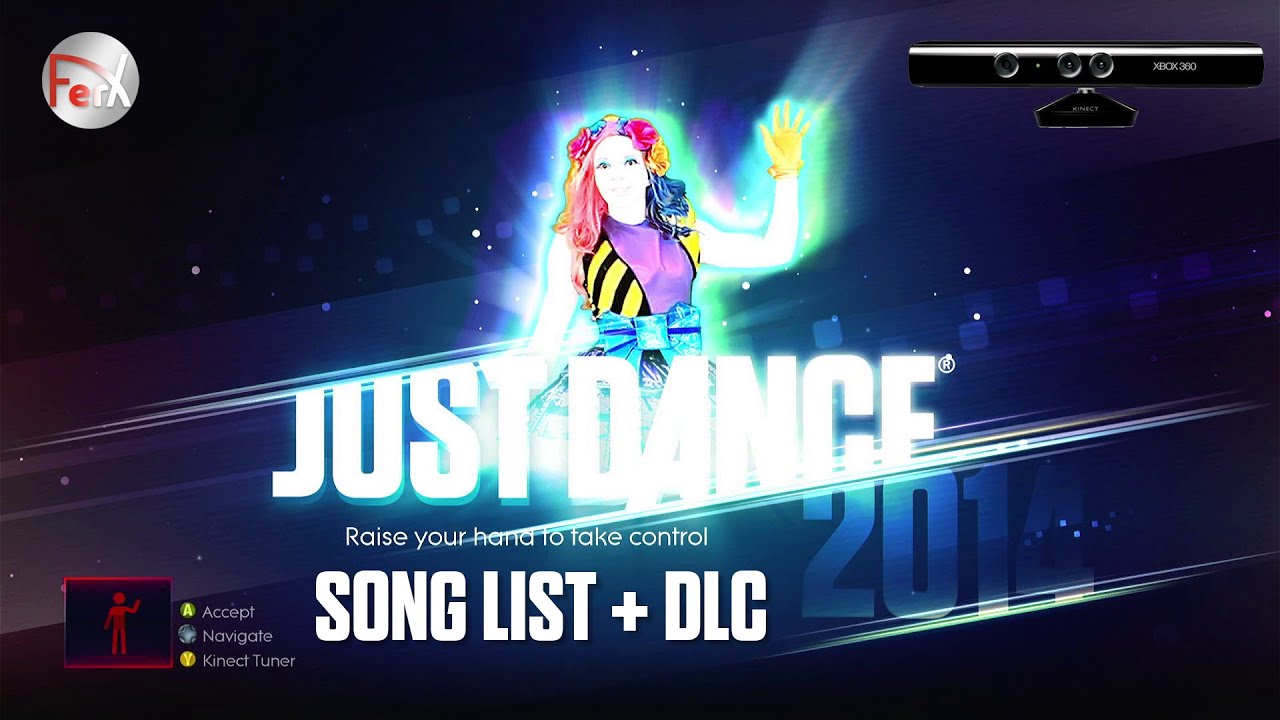 Just Dance 2014 - Song List + DLC + Mash-ups + Alternates + Extras [Xbox 360]