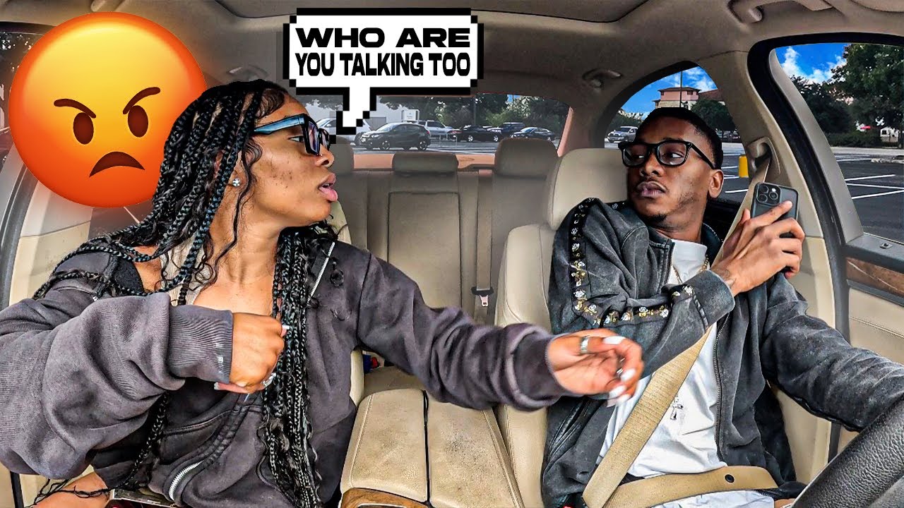 I CALLED MY EX WHILE IN THE CAR WITH KIARA *PRANK* 😲