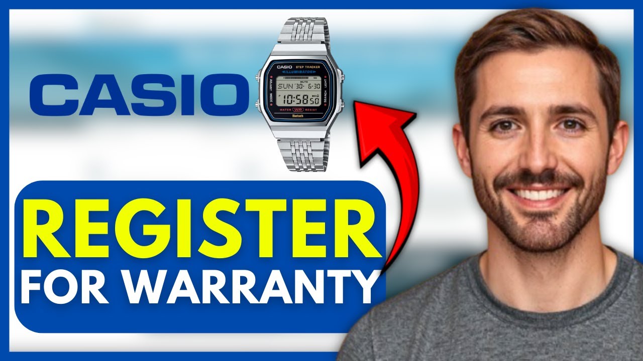 Как зарегистрировать гарантию на часы CASIO (просто) 2026