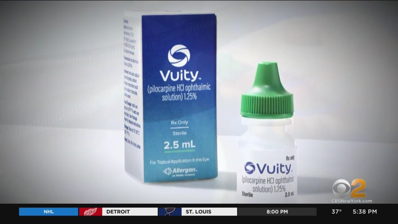 FDA Approves Prescription Eye Drops To Improve Up-Close Vision