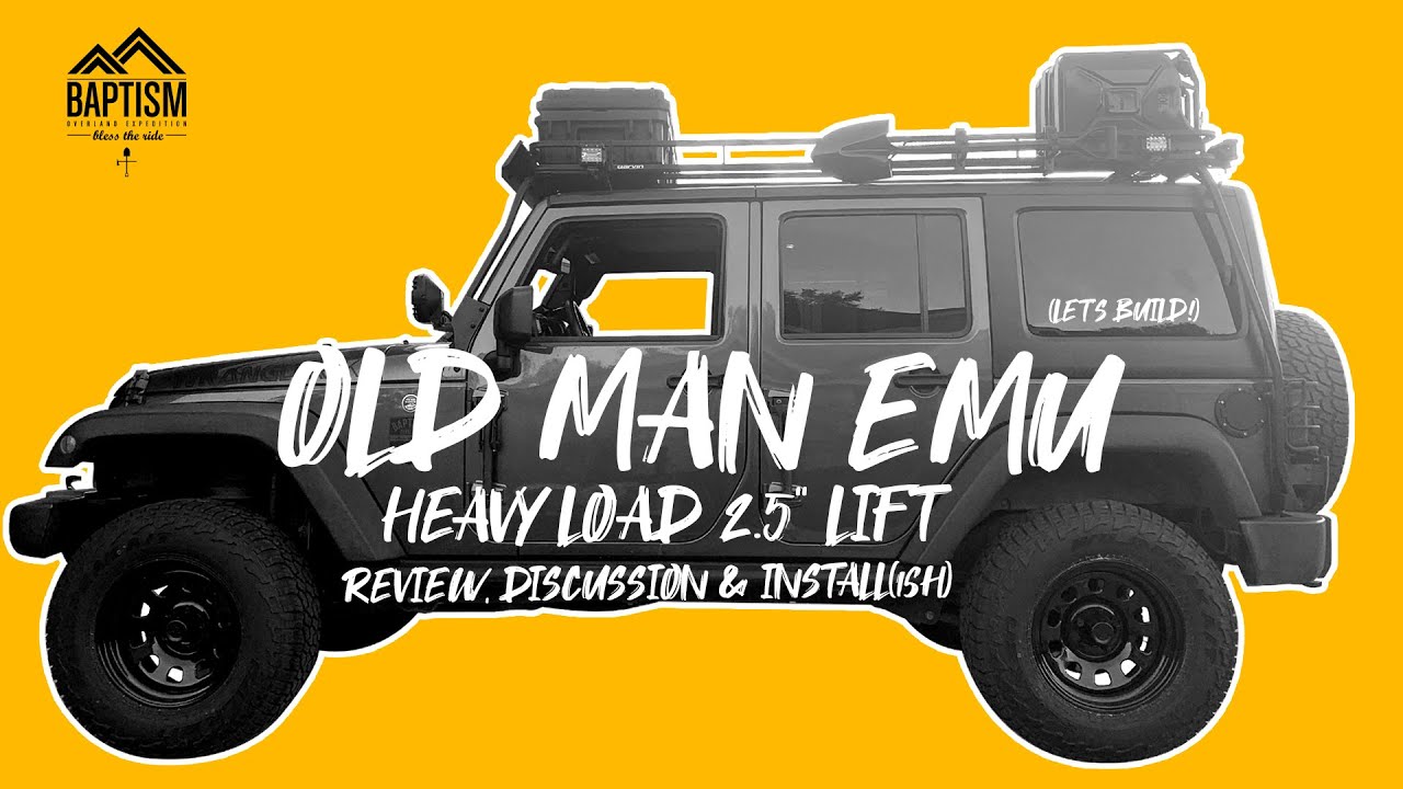 Комплект для подъёма тяжёлых грузов OLD MAN EMU 2,5 дюйма! Обсуждение, обзор и установка (возможно)