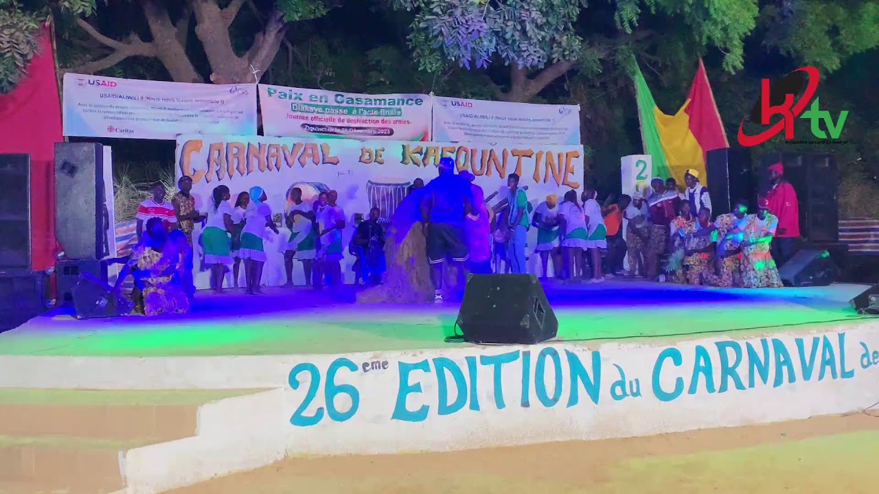CANAVAL DE KAFOUNTINE 26EM EDITION 2024 TROUPE DE DJIGUINOUM