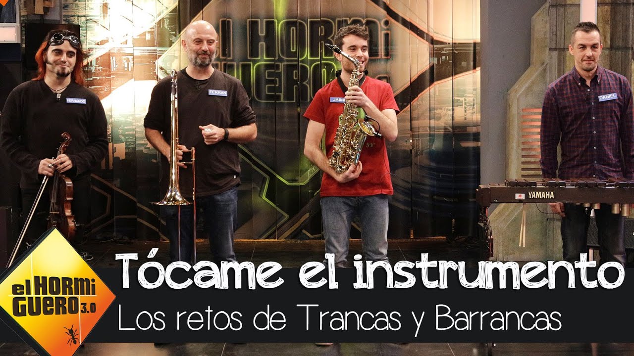 Trancas y Barrancas juegan con Pablo López a 'Tócame el instrumento' - El hormiguero 3.0