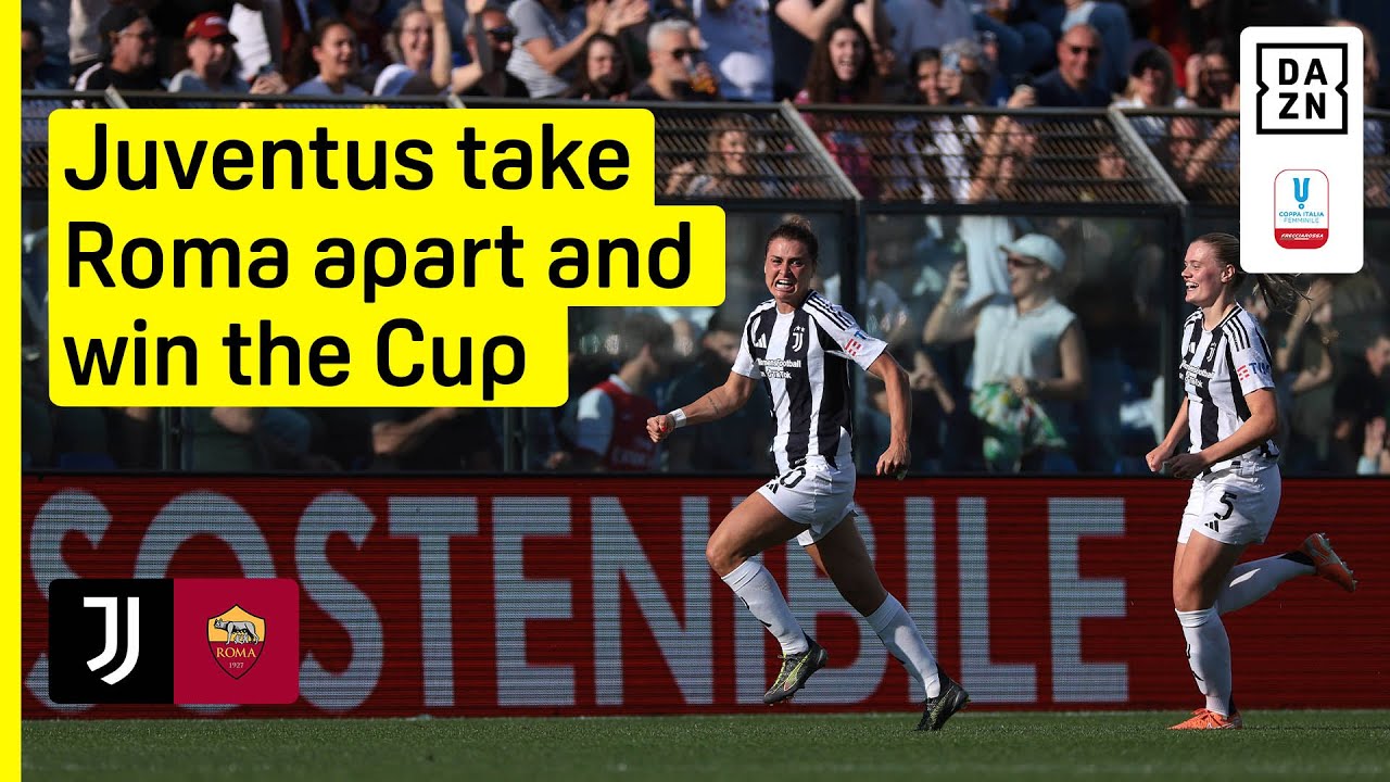 HIGHLIGHTS | Juventus vs. AS Roma (Coppa Italia Femminile 2024-25 Final)
