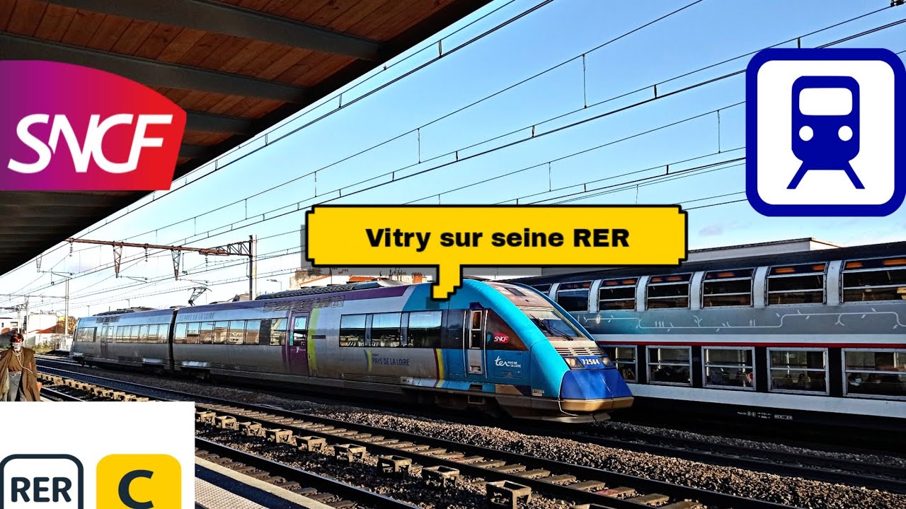 [SNCF] Spot en gare de Vitry sur seine RER : RER C , TER , Corail , etc...