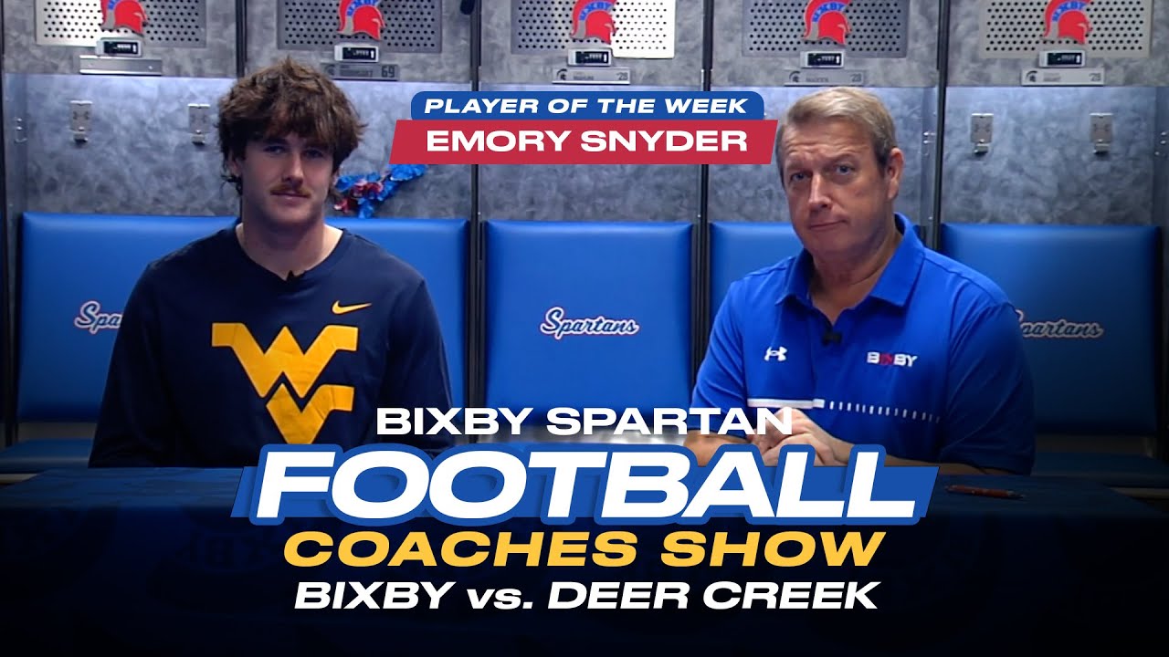 Bixby Spartan Football Coaches Show - Deer Creek - 10-31-2025