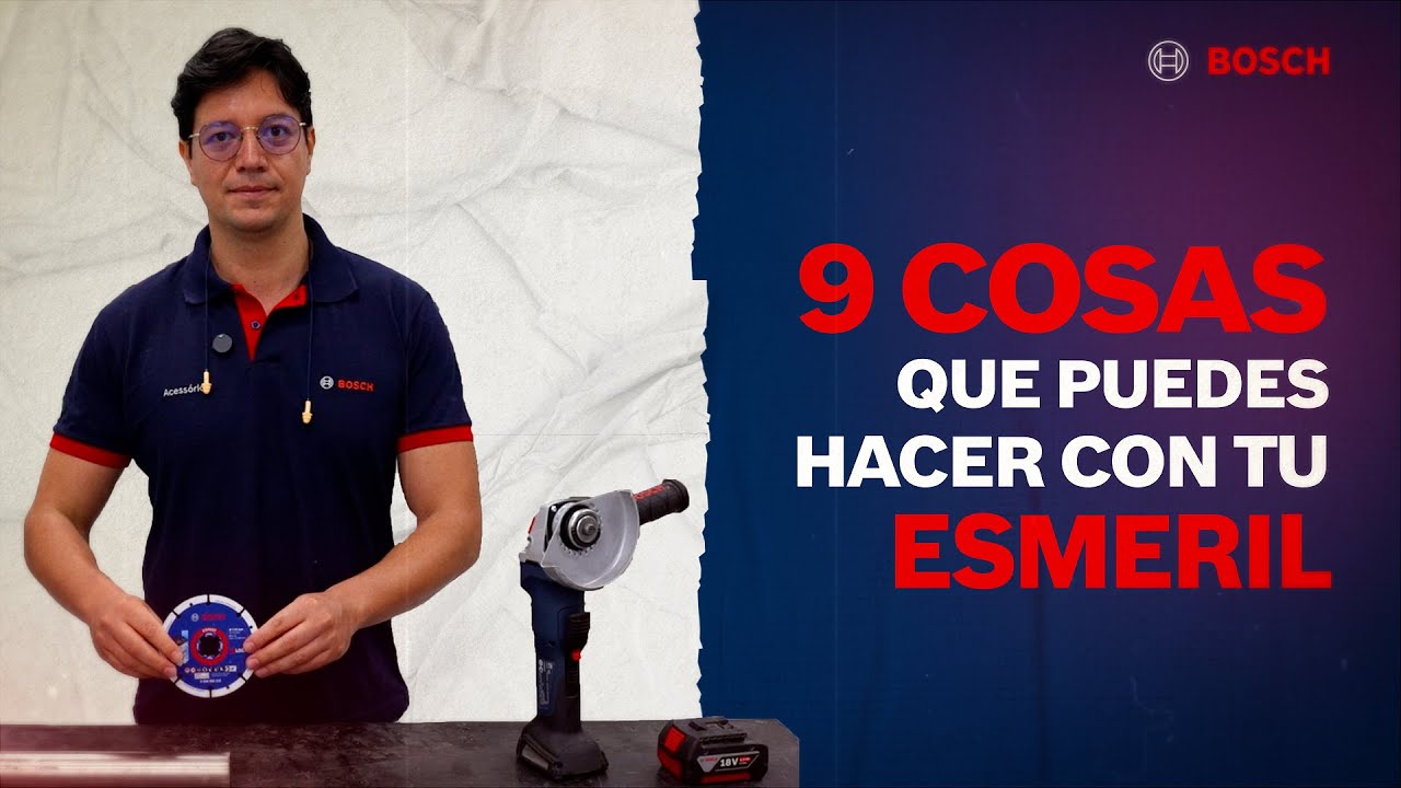 9 COSAS que puedes hacer con tu ESMERIL/AMOLADORA