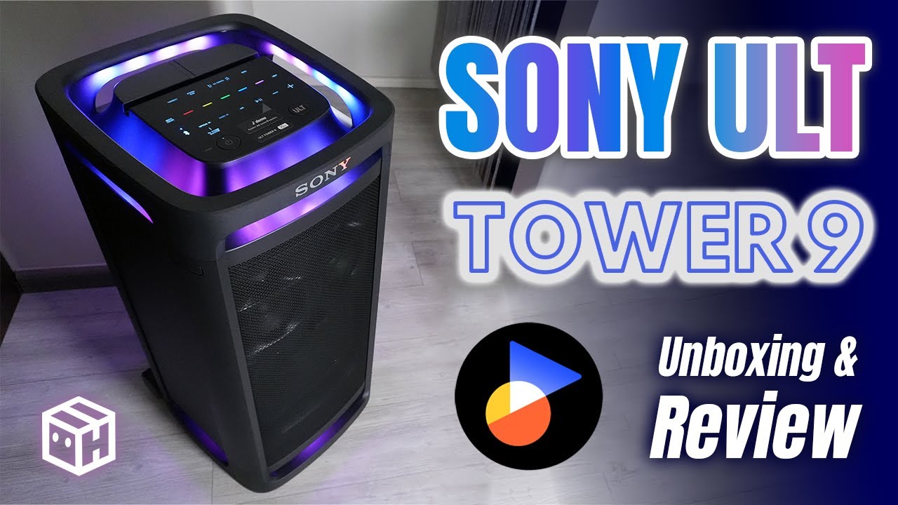 Sony ULT Tower 9 | Review | Menos es más e incluso ilumina tu fiesta 🎉