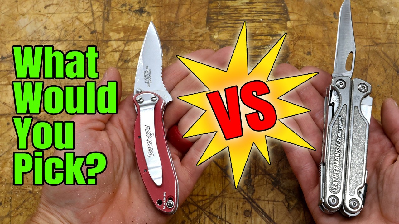 Multitool vs Pocket Knife – Why I Carry Both, and You Should Too!