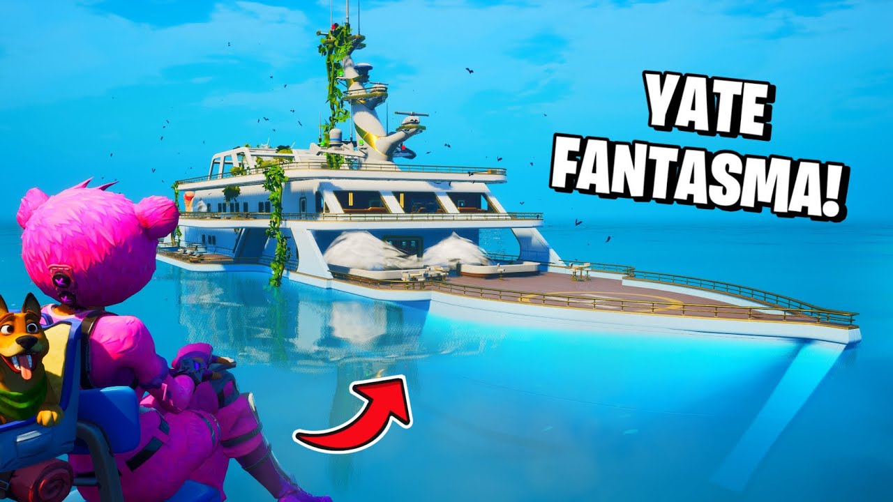 YATE FANTASMA en FORTNITE 😰 Aquí no hay quien viva Fortnite 391