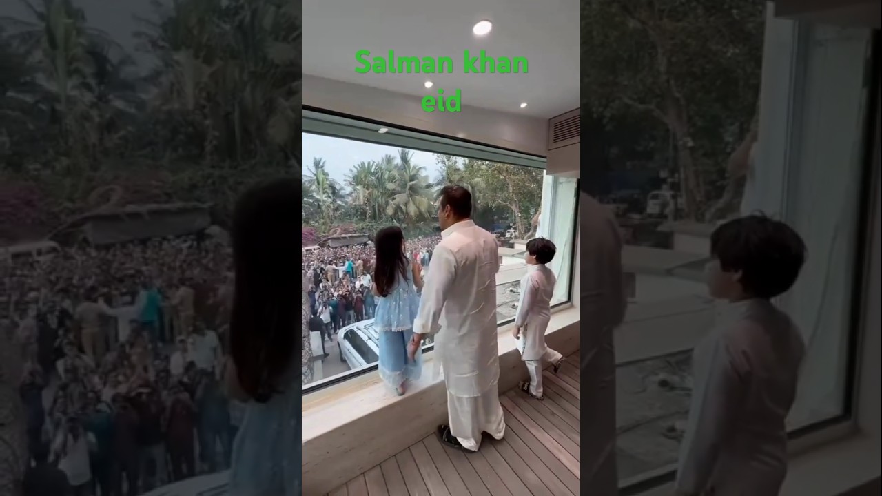 salman khan eid celebrate 2025#salmankhan #reeltalk