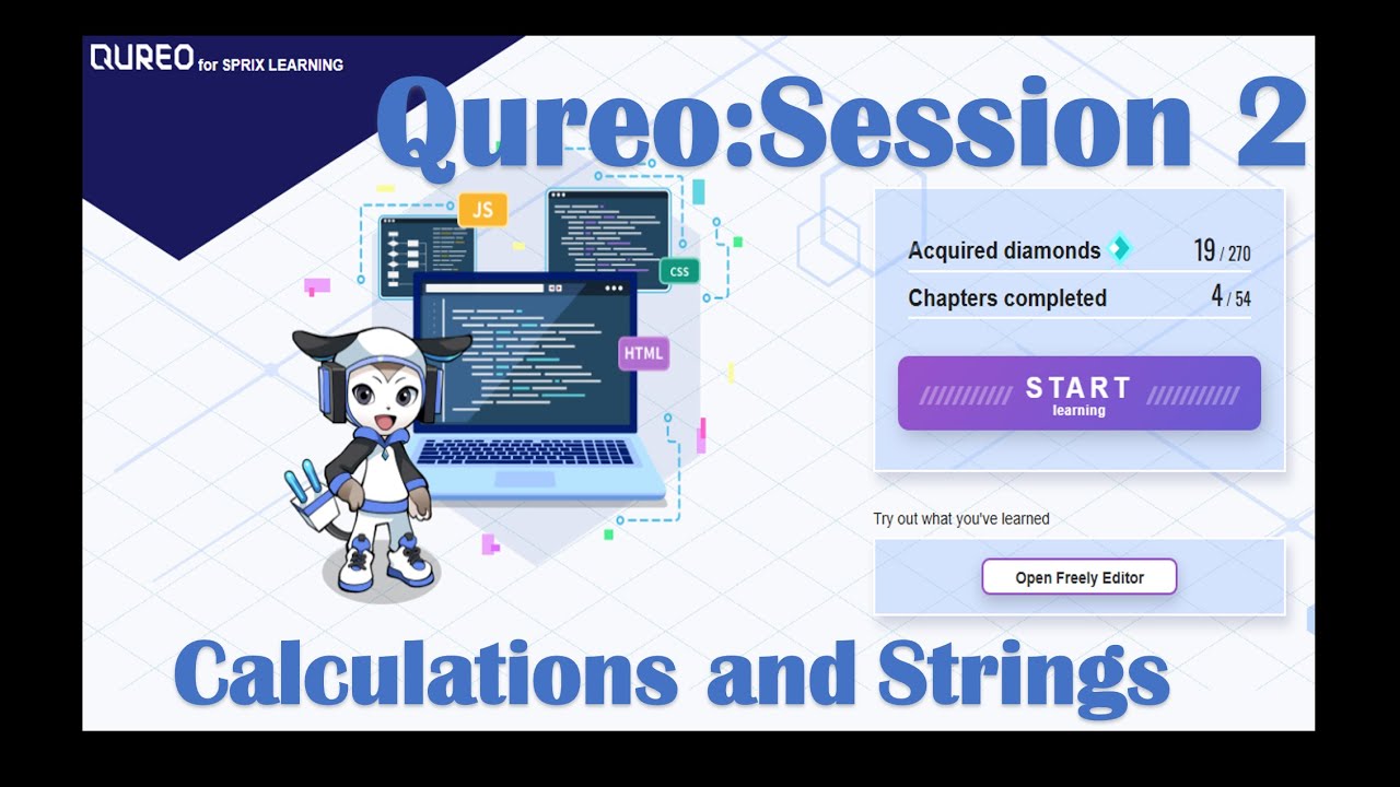 Qureo Session2 Calculations and Strings