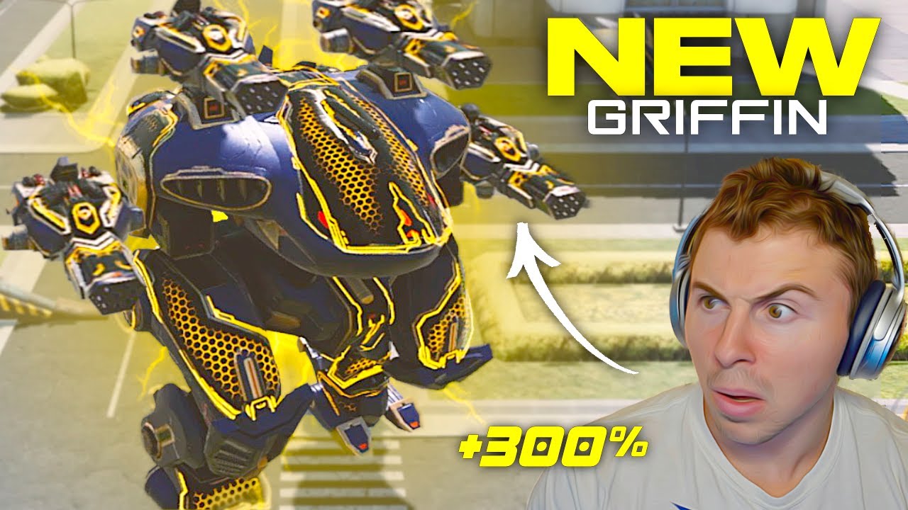NEW Ultimate Storm Griffin Is REAL... Big Upgrades With +300% Damage - Gameplay | War Robots