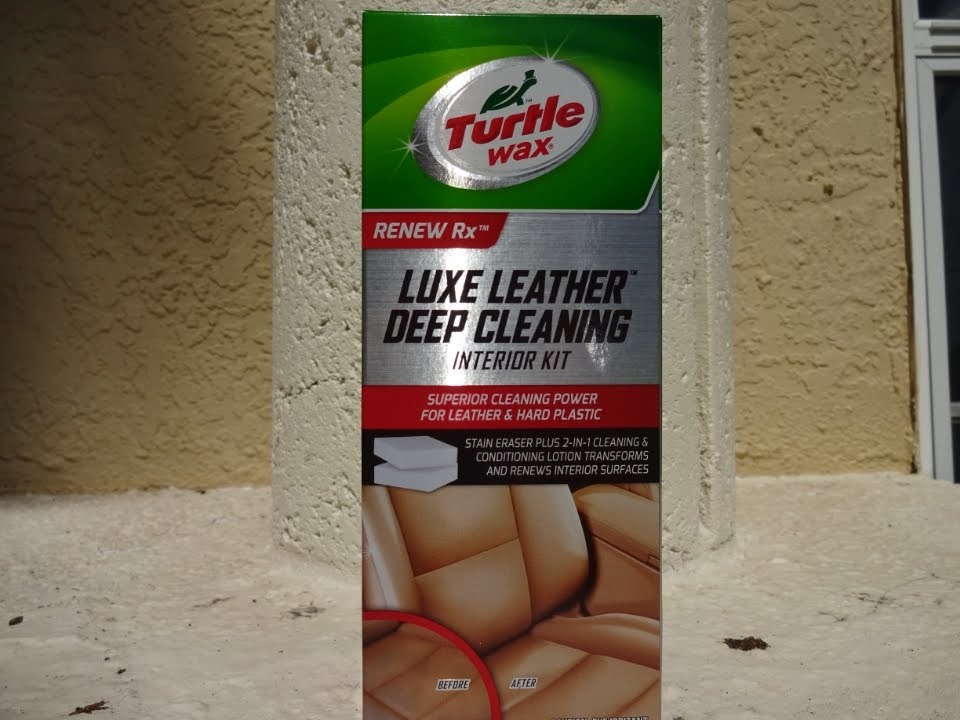 Turtle Wax Luxe Leather Deep Cleaning Review and Test Results on a 2014 Hyundai Tucson