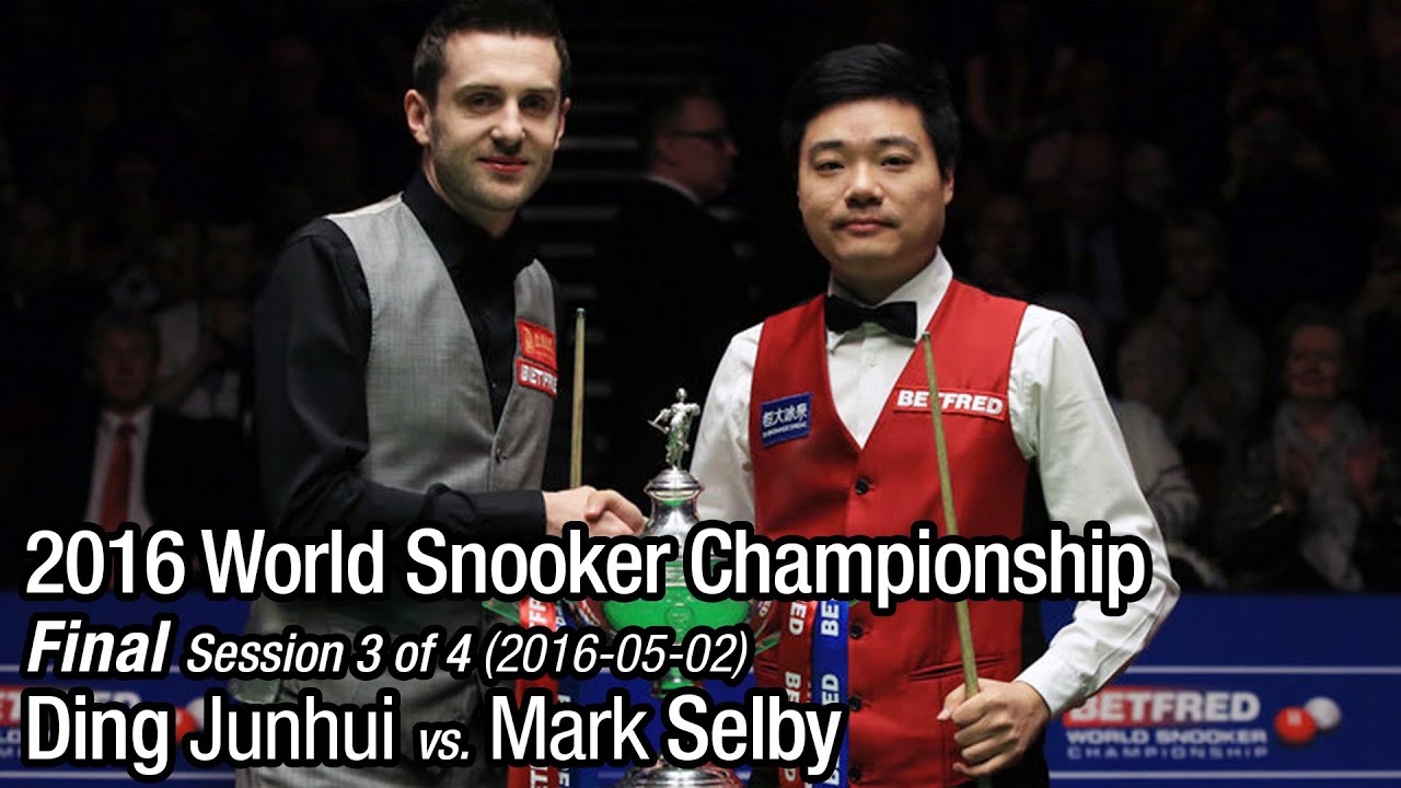 2016 World Snooker Championship Final: Ding Junhui vs. Mark Selby (Full Match 3/4)