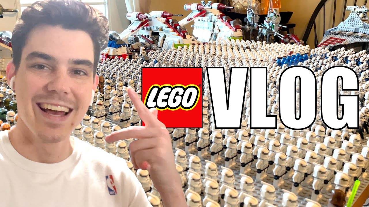 LEGO Clone Army Set-up & PS5 Frustrations :( | MandR Vlog