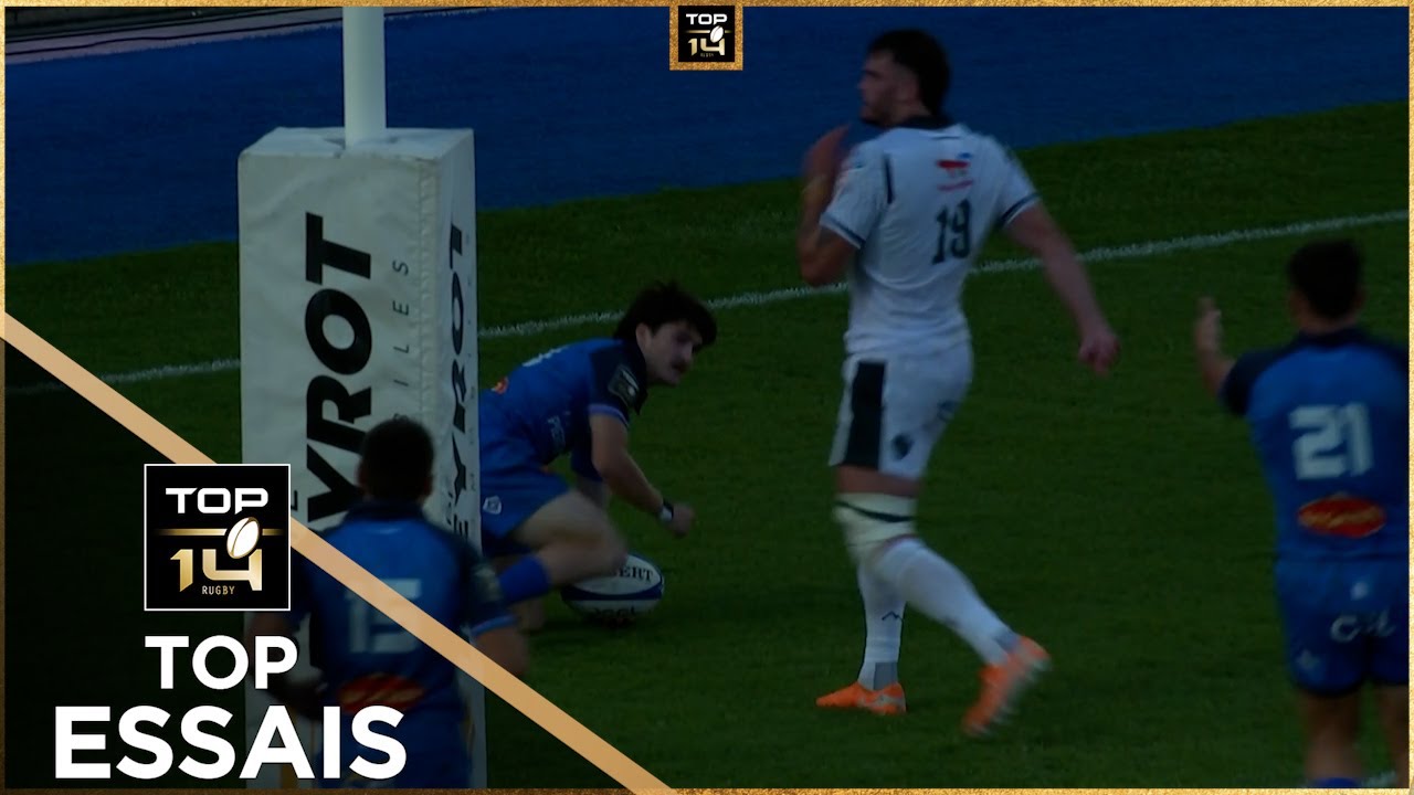 TOP Essais de la J01 – TOP 14 – Saison 2025-2026