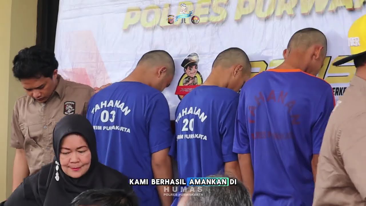 Polres Purwakarta Ungkap Kasus Kekerasan di Alun-Alun Plered