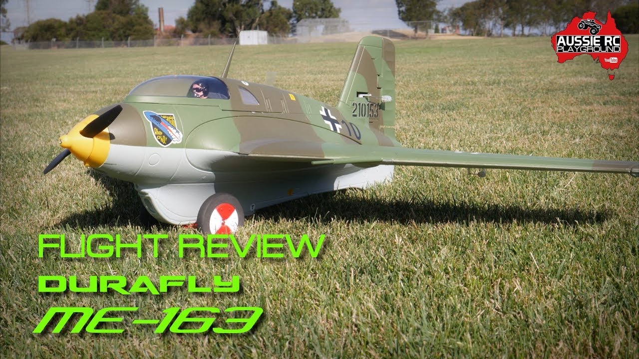 Flight Review Durafly ME-163 - 100mph because it can!