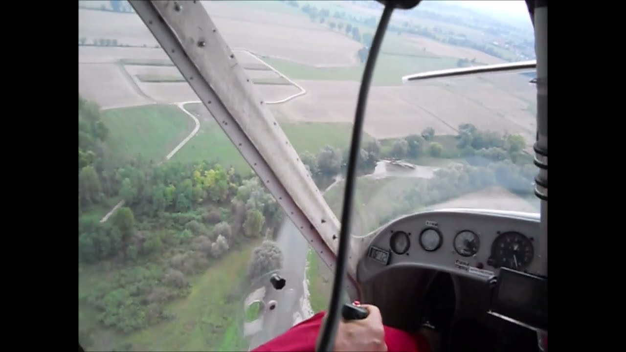 Un airone sopra al fiume e poi...