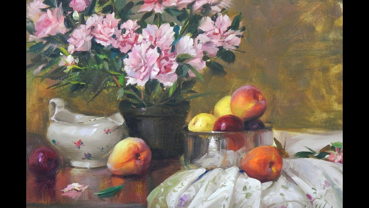 Pintando natureza morta Alla prima 