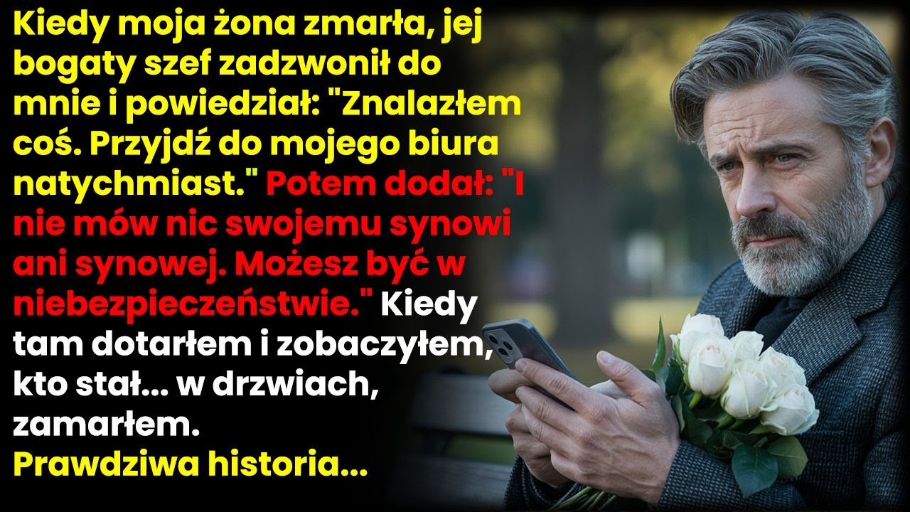 W dniu pogrzebu żony jej szef zadzwonił: 