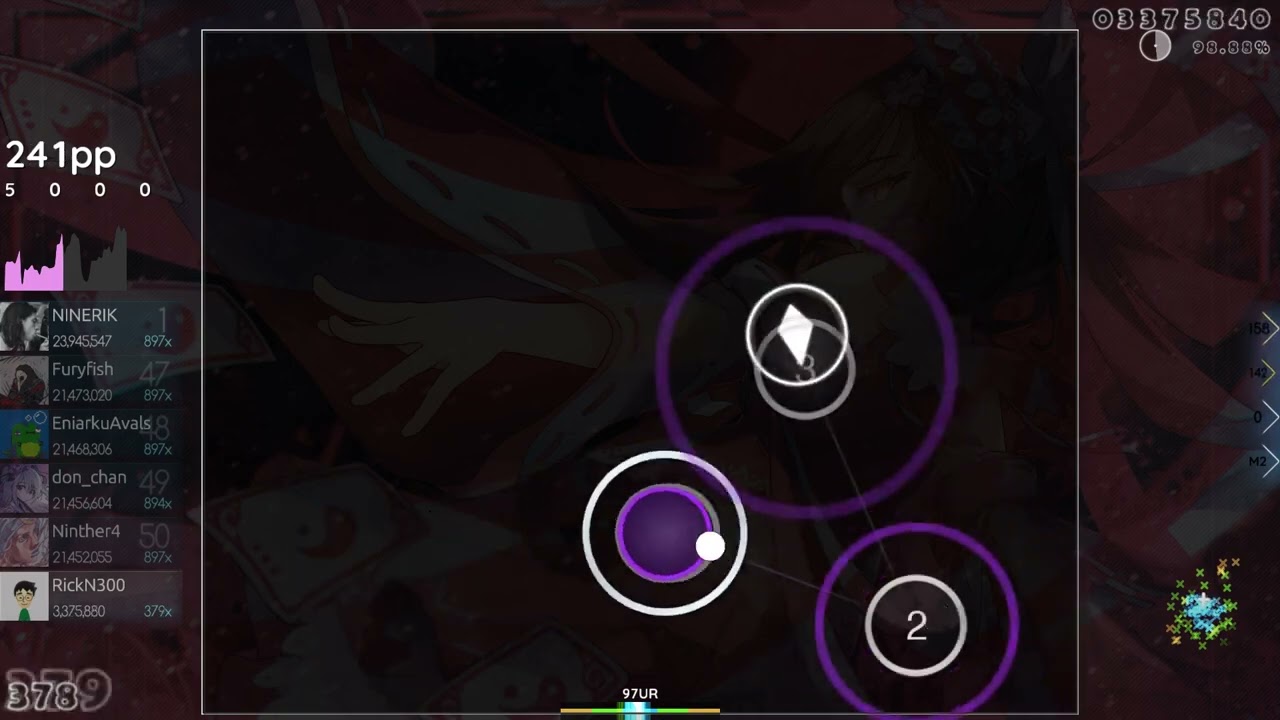 【osu!】Pure Ruby (Game Ver.) [Collab Another] NM 99.27% 400pp FC