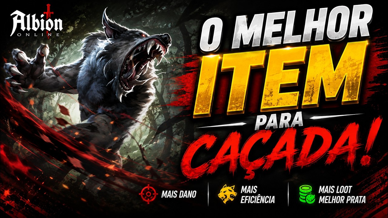 Melhor build para caçada em Albion Online !