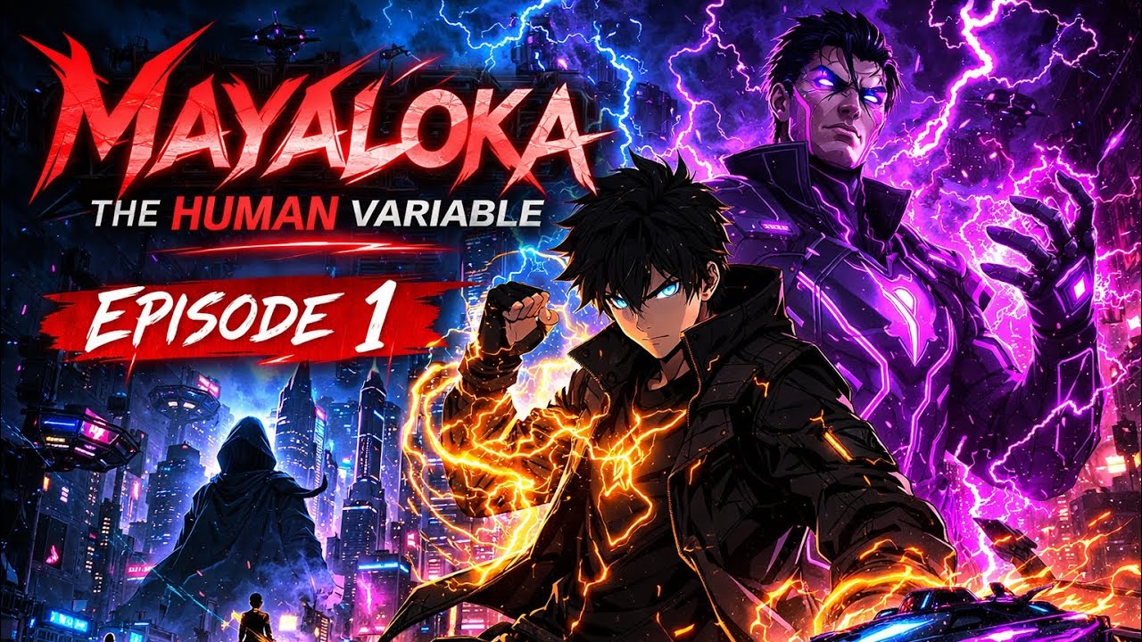 MAYALOKA Episode 1, New Cyberpunk Anime Series