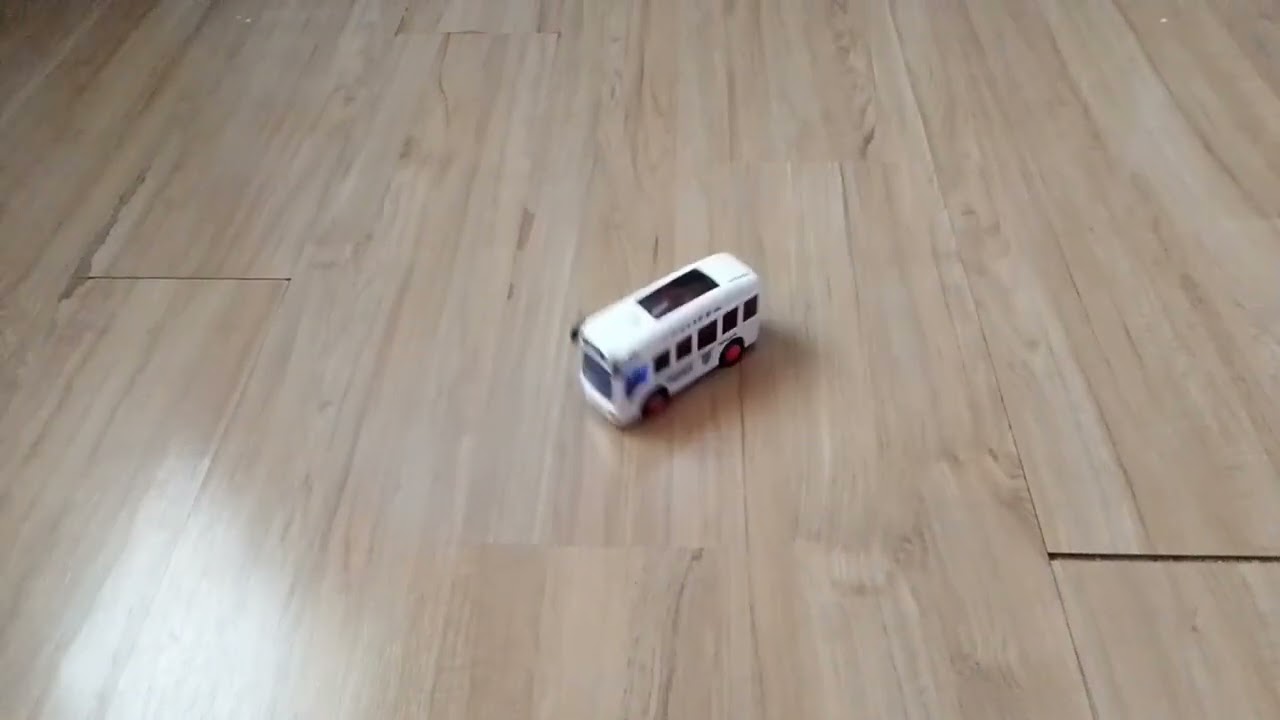 This is what happens when your bump and go toy is using batteries that are so powerful