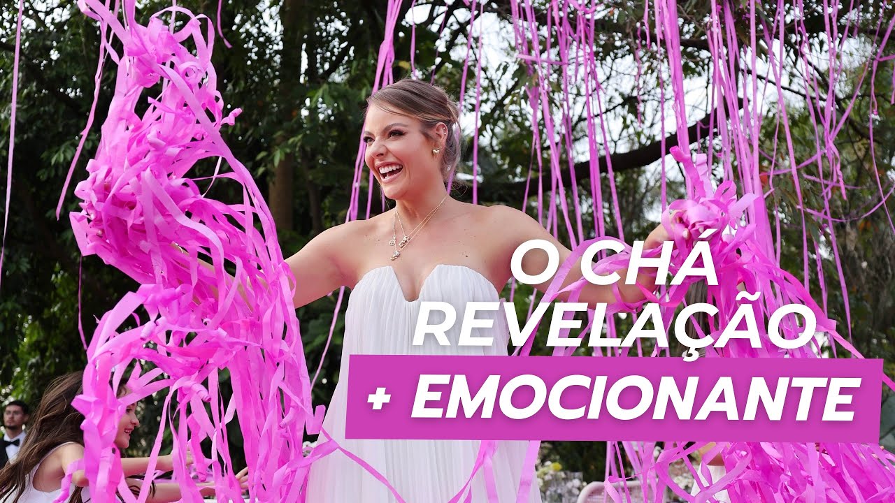 O CHÁ REVELAÇÃO mais EMOCIONANTE que você já viu! | Layla Monteiro
