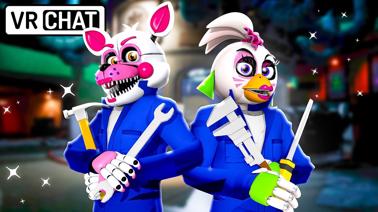 Opening An Animatronic Repair Shop In VR Chat