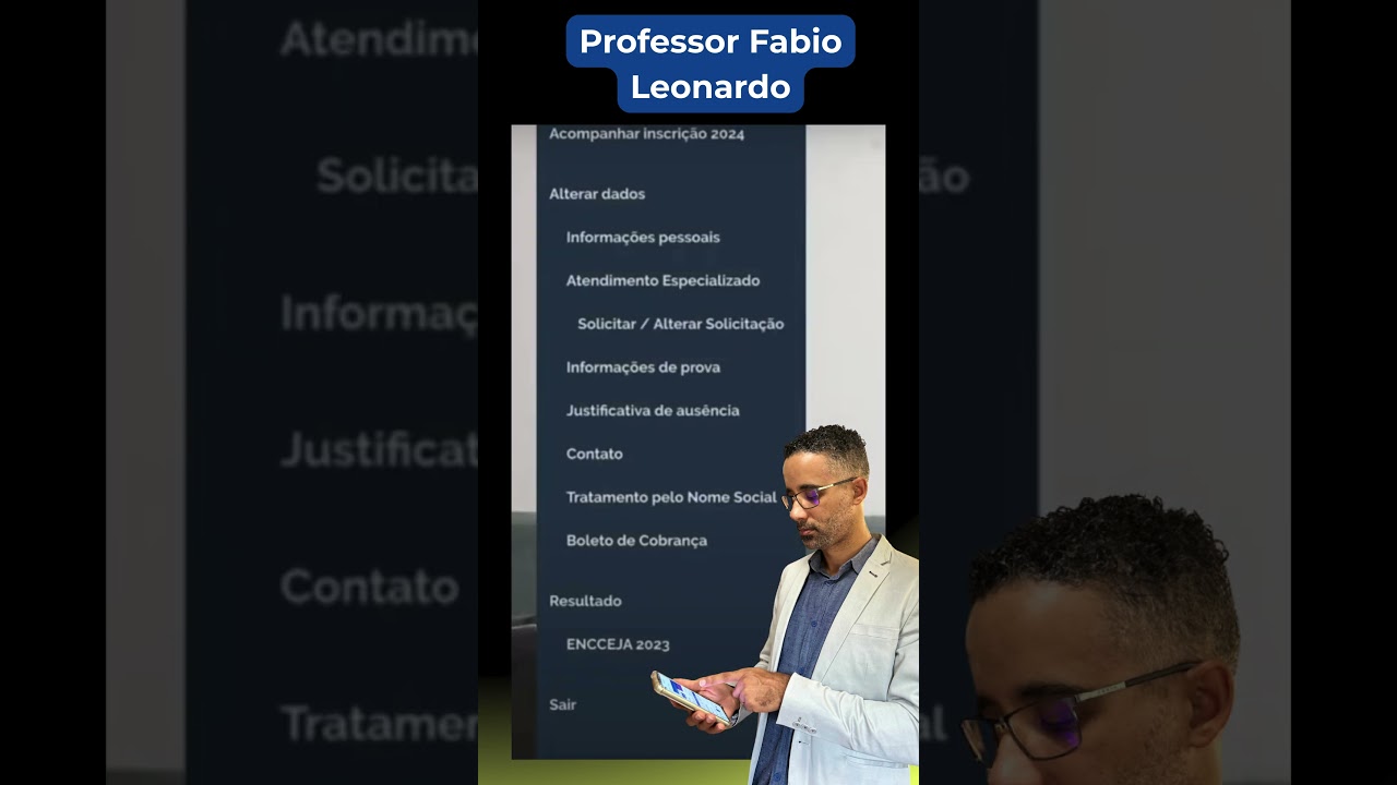 Como emitir o Boleto do Ressarcimento de ausência? ENCCEJA 2025 