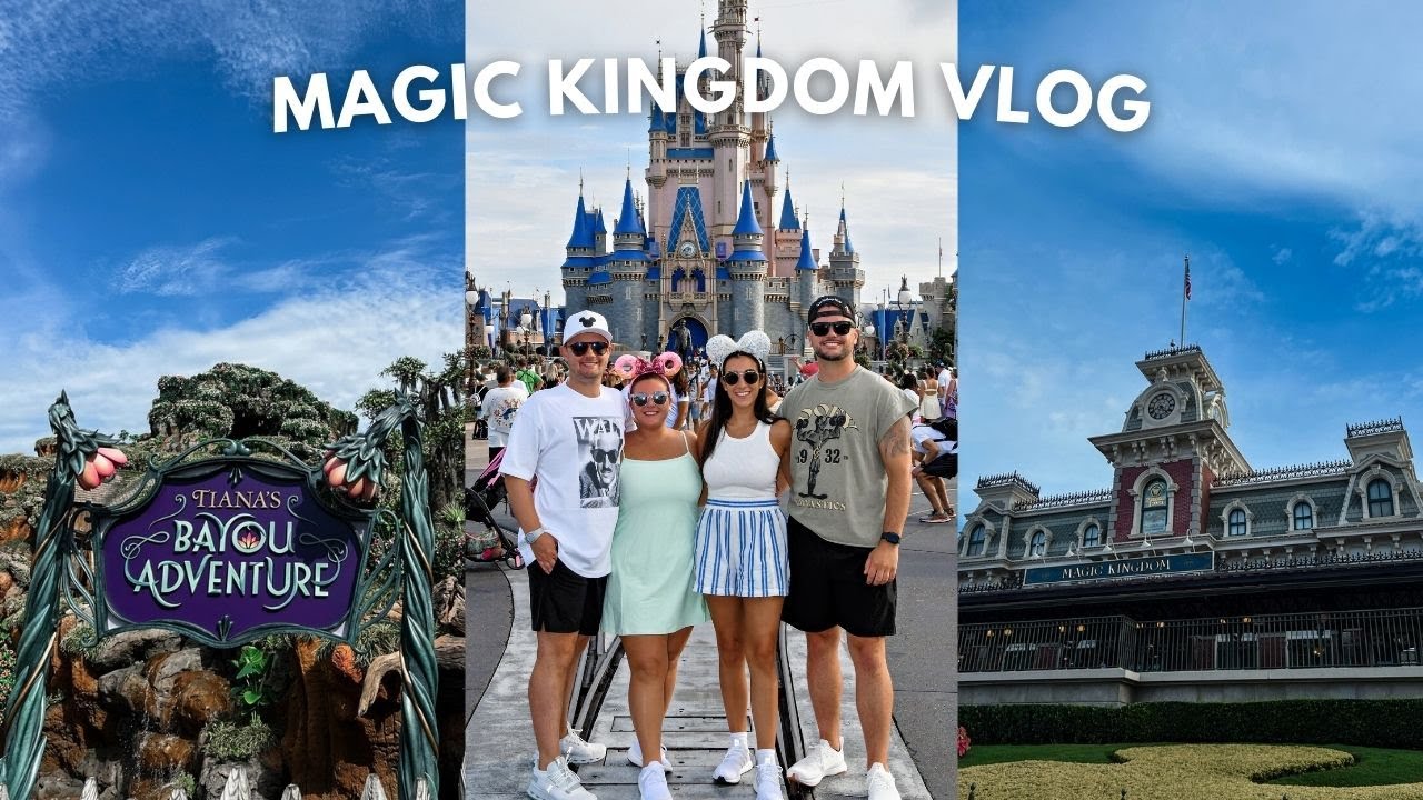 DISNEY WORLD MAGIC KINGDOM VLOG - Tiana's Bayou Adventure, Happily Ever After,  more!