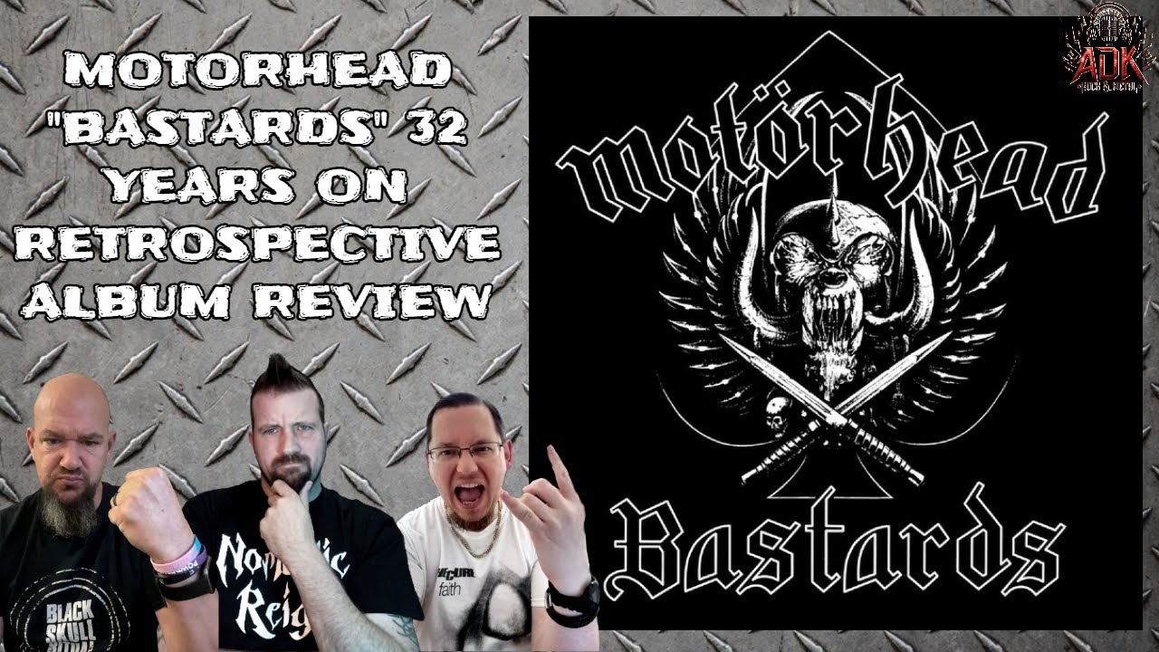 Motorhead "Bastards" - A Retrospective Look Back Album Review - 32 years On