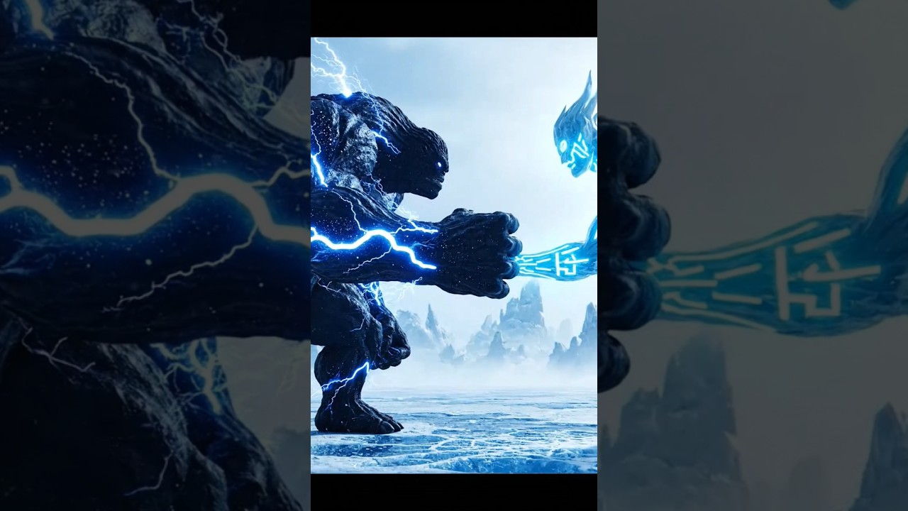 Manky vs Ice Titan — : The White God Awakens