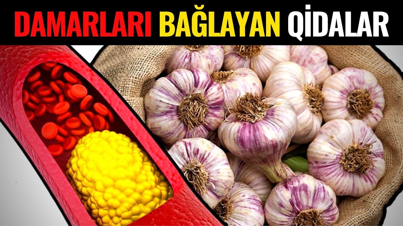 Damarları Tıxayan Qidalar - Xolesterin Yaradan Bunlar imiş...