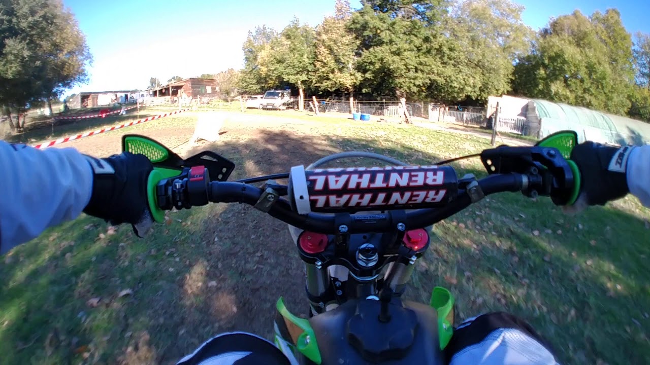 terrain privé MMX drift 140cc