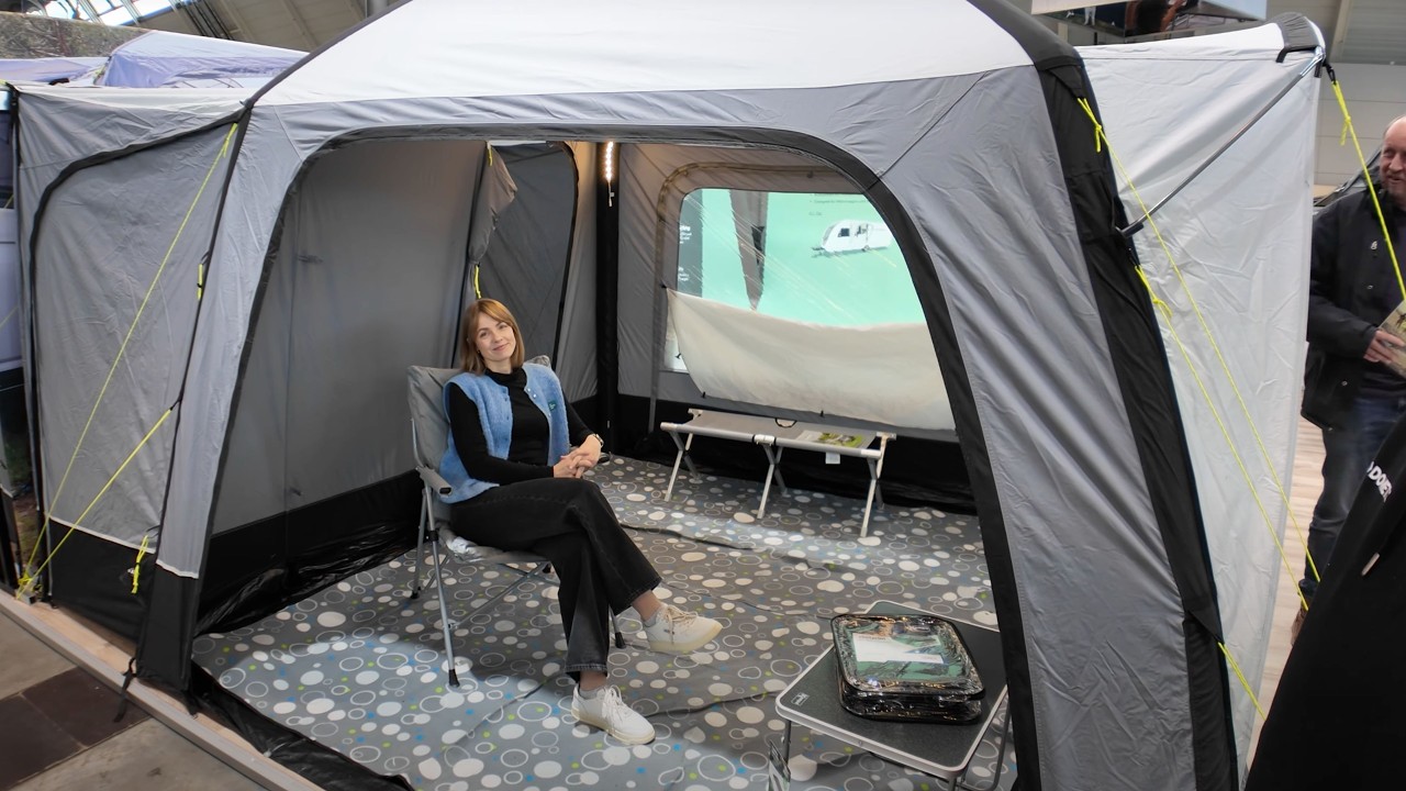 CMT 2025 Kampa Dometic Cross Air TC aufblasbares Busvorzelt AB 639 EURO