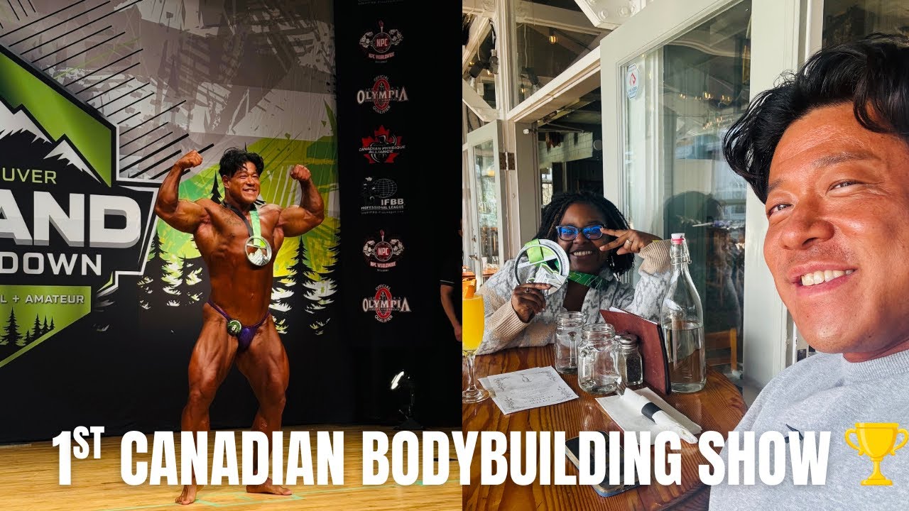 First Canadian Bodybuilding Show 🥇