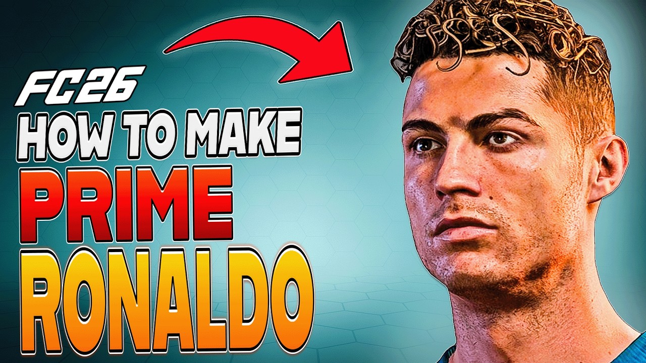How to Make PRIME RONALDO in EA FC 26 (Updated Edition)