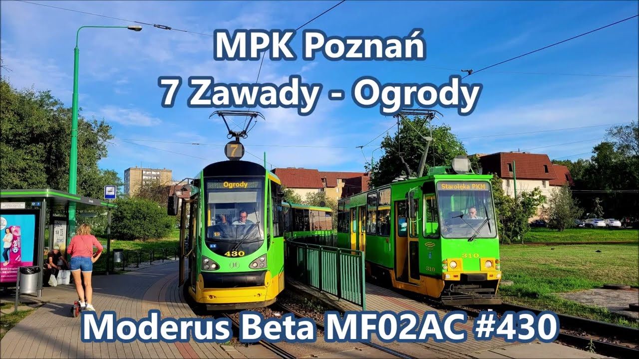 MPK Poznań - linia 7, Moderus Beta MF02AC #430