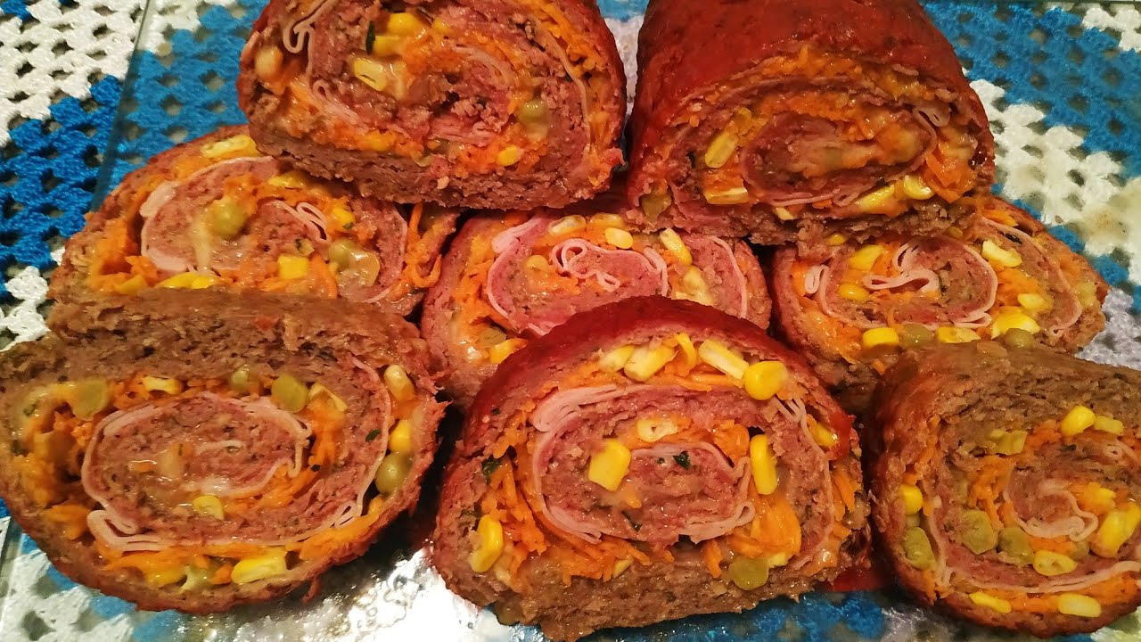 ROCAMBOLE DE CARNE MOÍDA SIMPLES E RAPIDO(Cozinha simples)
