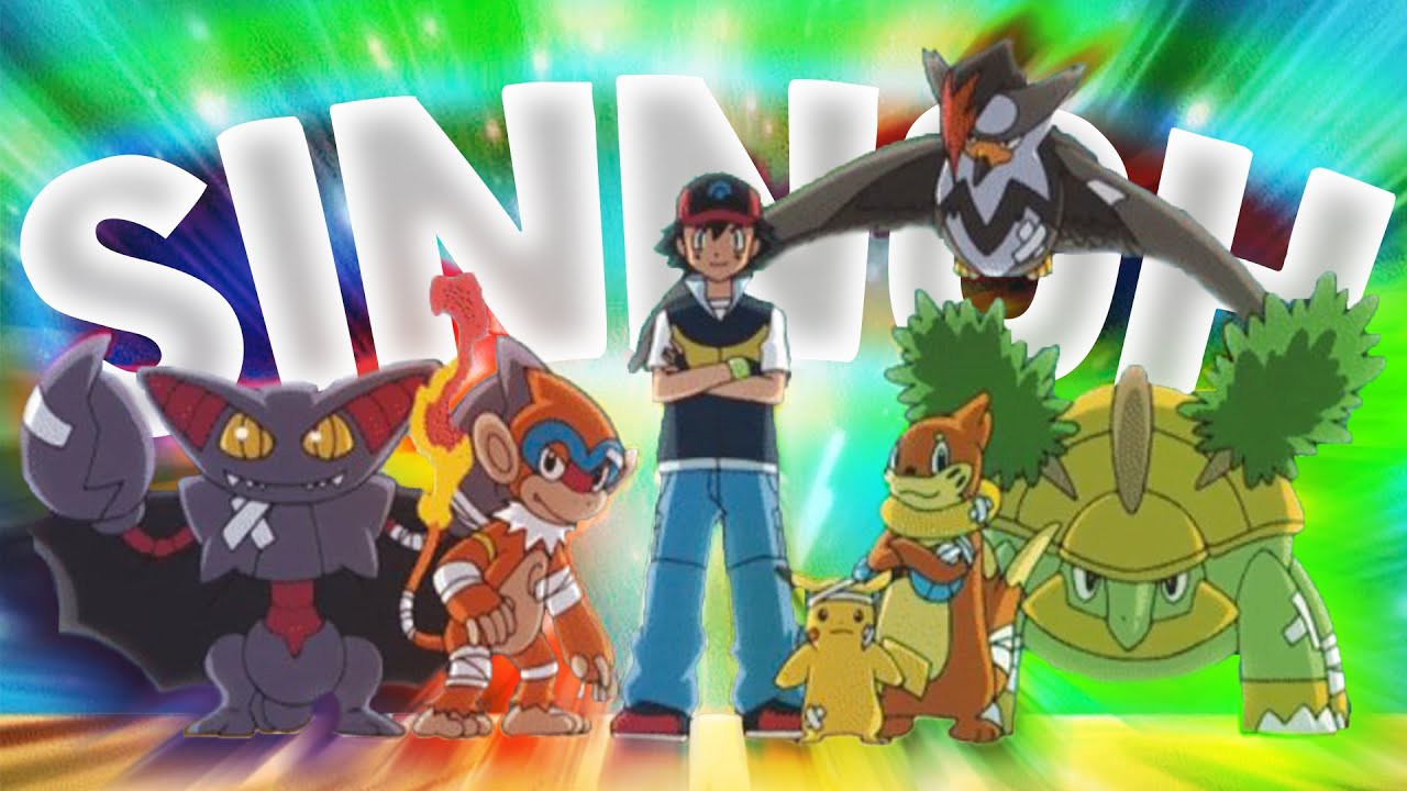 HISTORIA WSZYSTKICH POKEMONÓW ASHA Z SINNOH