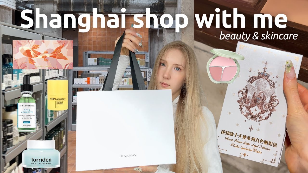 COME SHOP WITH ME AT HARMAY SHANGHAI 🛍️ huge beauty and skincare shopping vlog + haul (with prices)