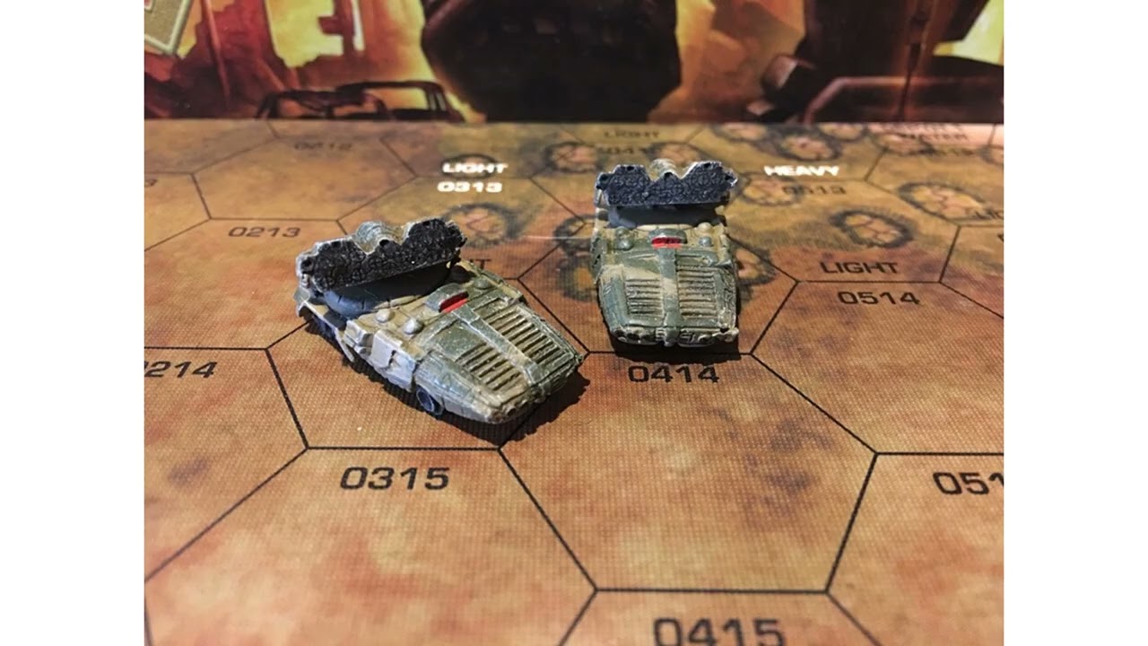 Battletech: Шаблон тактики для техники