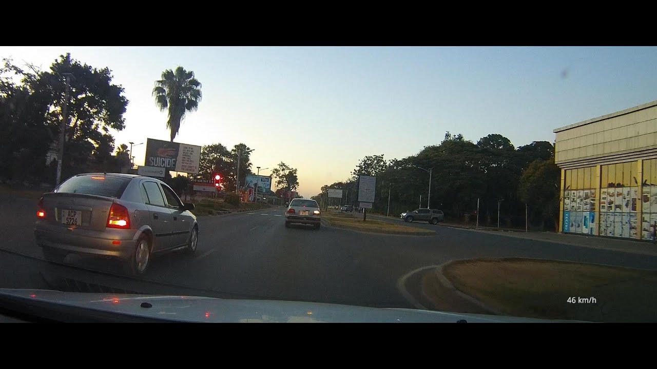 Drive through Ndola, Zambia