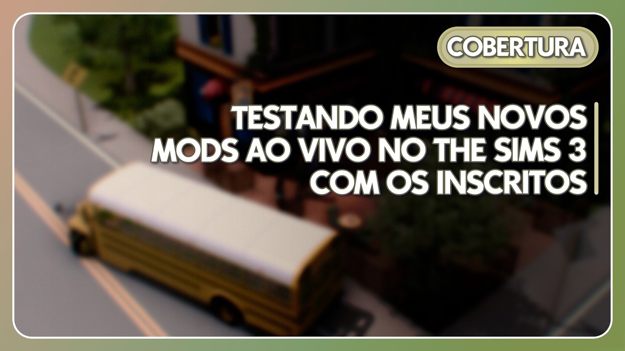 THE SIMS 3 NUNCA ESTEVE TÃO VIVO COMO AGORA!